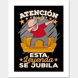 Spanish Retirement Jubilado Pensioner Pension Posters and Art